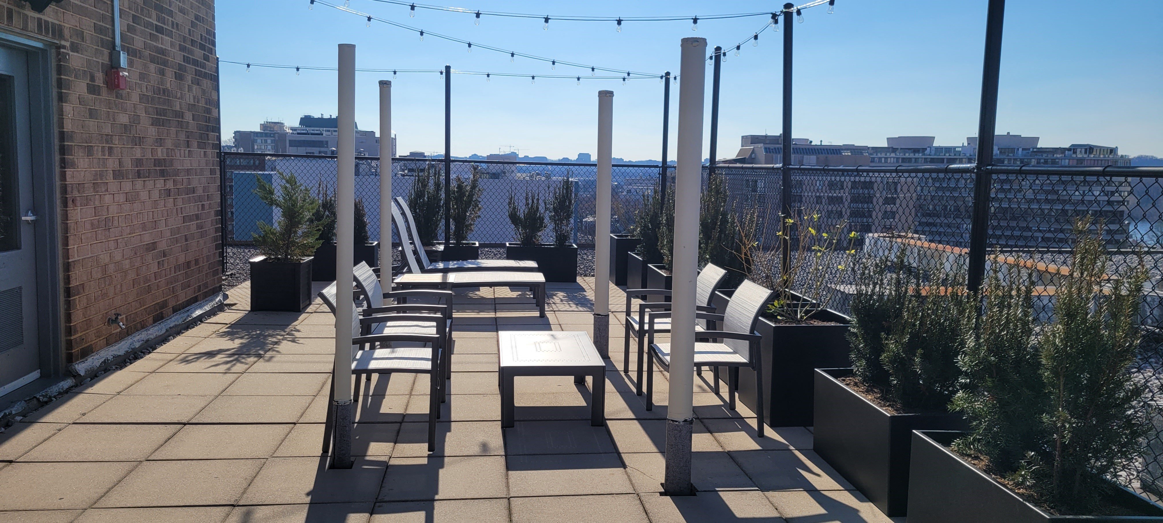 The 925's roof deck - perfect for gathering